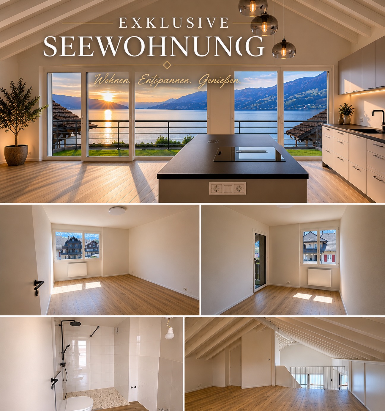 BECKENRIED – Wohnen direkt am See 🌊

Exklusive 4.5-Zimmer-Wohnung in Beckenried – direkt am See gelegen, mit beeindruckender Galerie und traumhafter Aussicht auf Wasser und Bergwelt. Stilvolles Wohnen in privilegierter Lage, wo Ruhe, Privatsphäre und höchste Lebensqualität aufeinandertreffen.

📩 Jetzt mehr erfahren.

#Beckenried #Nidwalden #LuxuryRealEstate #richardlüdi