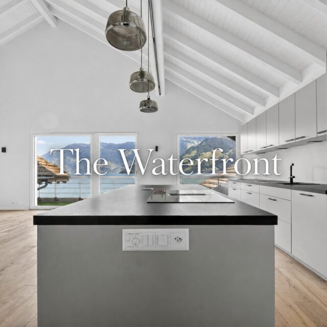 THE WATERFRONT - Loftwohnung mit Seeanstoss
Exklusive Seeresidenz mit Galerie, privatem Seeanstoss und unverbaubarer Panorama-Aussicht direkt am Vierwaldstättersee.

#richardlüdi #lagea #immomakler #Beckenried #zentraleschweiz
