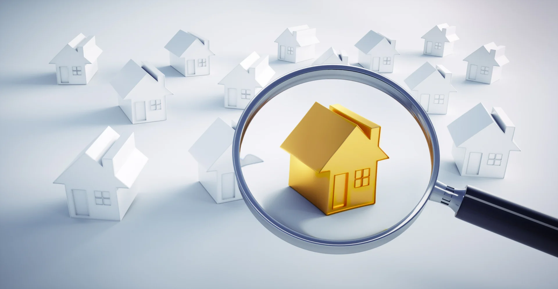 Detached house with garden – header image on the topic of selling and valuing a property